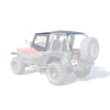 Rampage 1992-1995 Jeep Wrangler(YJ) Frameless Soft Top Kit - Black Diamond