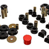 Energy Suspension 03-05 Mitsubishi Lancer EVO 8 Black Hyper-flex Master Bushing Set