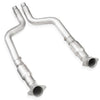 Stainless Works 15-21 Dodge Challenger/Charger 6.2L/6.4L High-Flow Catted Midpipe Kit 3in