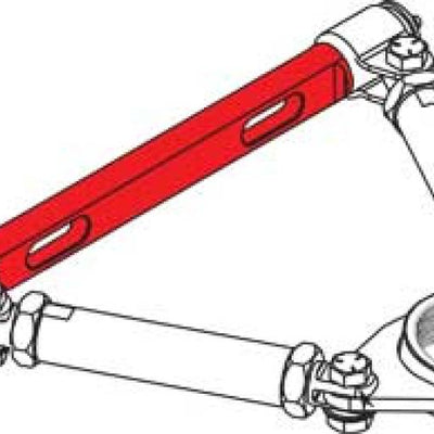 SPC Performance CROSS SHAFT: ALUM 6 in. CNTR