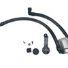 J&L 2018-2023 Ford Mustang GT Driver Side Oil Separator 3.0 - Clear Anodized