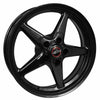 Race Star 92 Drag Star 17x11 5x120bc 7.6bs Bracket Racer SBL Gloss Black