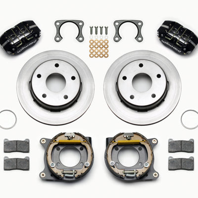 Wilwood Dynapro Lug Mount P/S Park Brake Kit Big Ford 2.36in Off Bronco 5 x 5.50