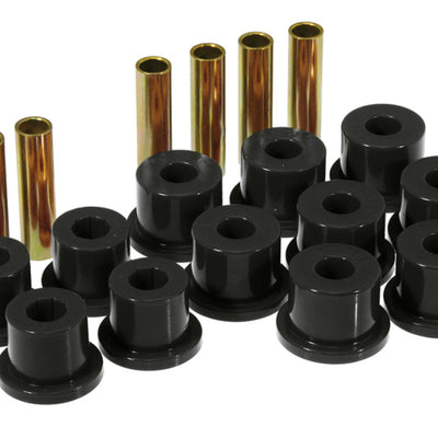 Prothane 73-87 GM Rear Spring & Shackle Bushings (w/ 1.75in Bushings) - Black