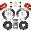 Wilwood Narrow Superlite 6R Front Hat Kit 12.88in Red 2006-Up Civic / CRZ