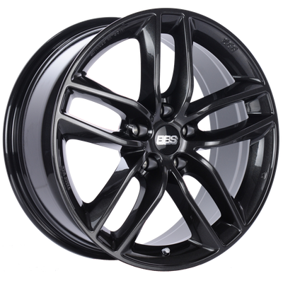 BBS SX 19x8.5 5x120 ET32 Crystal Black Wheel -82mm PFS/Clip Required
