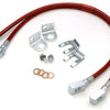 JKS Manufacturing Jeep Wrangler YJ HD Extended Brake Line - Front