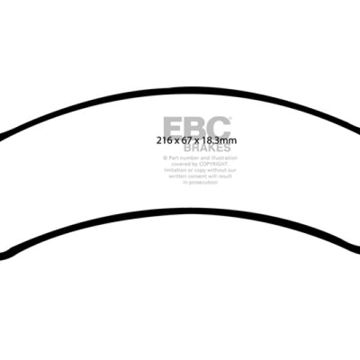 EBC 02 Chevrolet Avalanche 8.1 (2500) Extra Duty Front Brake Pads