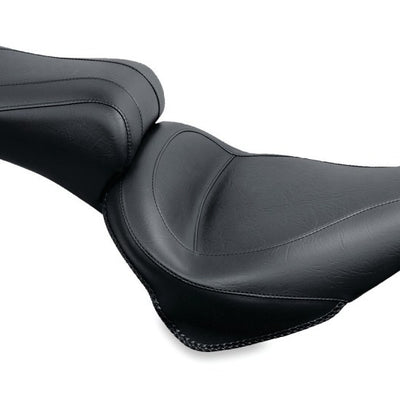 Mustang 84-06 Harley Standard Rear Tire Touring 1PC Seat - Black