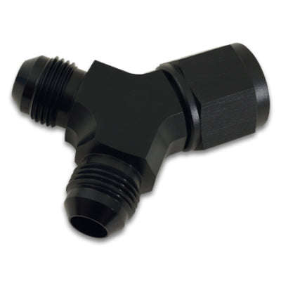 Vibrant -10AN Female x Dual -8AN Male Y-Adapter Fitting - Aluminum