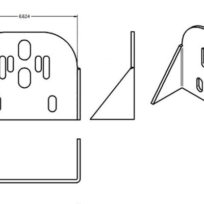 Ridetech Weld-on Only Rear Upper Bracket 10pk