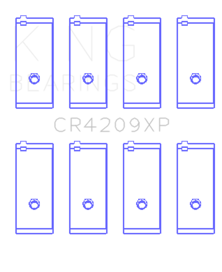 King Engine Bearings Toyota 3SGTE (Size STDX) Performance Rod Bearing Set