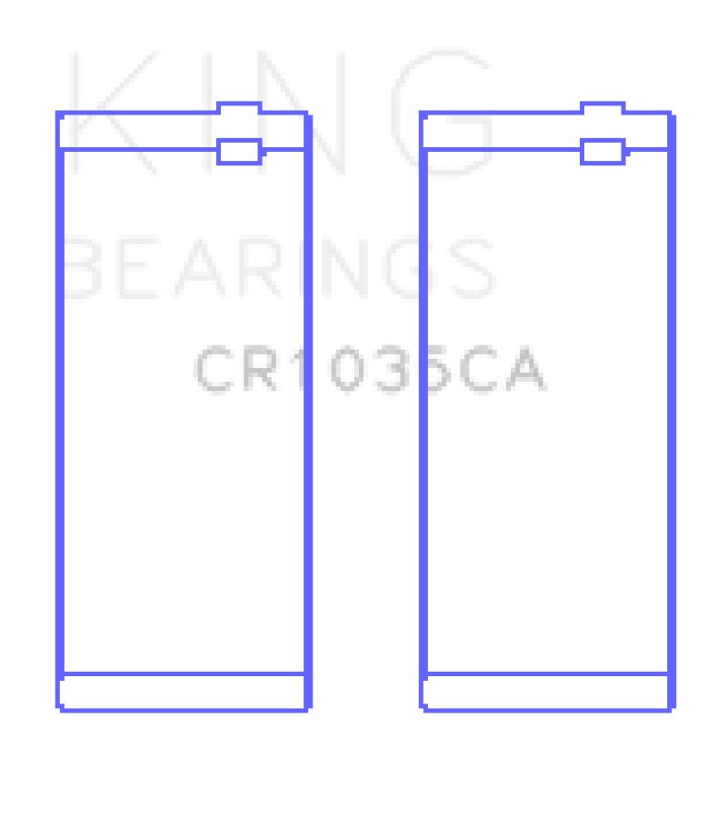 King Engine Bearings Dodge Cummins B-Series L4/L6 (Size STD) Rod Bearing Set