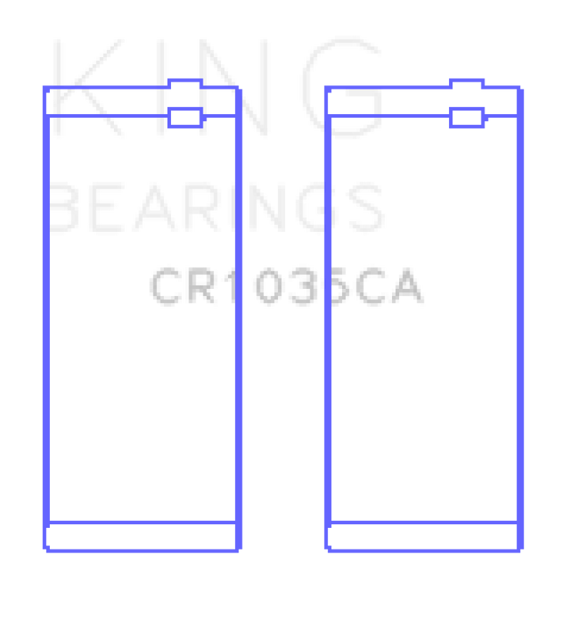 King Engine Bearings Dodge Cummins B-Series L4/L6 (Size STD) Rod Bearing Set