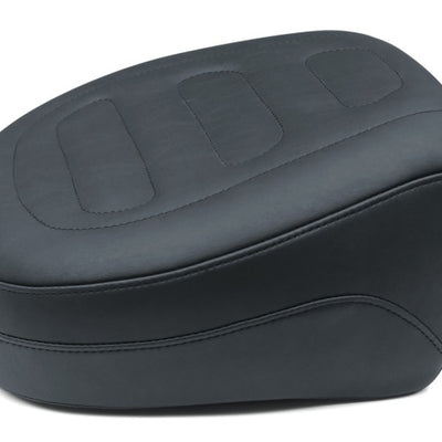 Mustang 13-17 Harley Softail Breakout Standard Touring Passenger Seat Trapezoid - Black