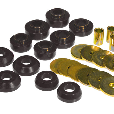 Prothane 67-69 Chevy Camaro/Firebird Conv Body Mount - Black