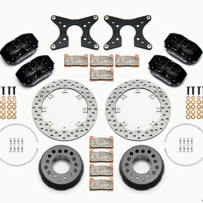 Wilwood Dynapro Lug Mount Dual Rear Dynamic Kit SA Drilled Big Ford 2.36in Offset