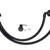J&amp;L 17-22 Ford F-250 6.2L/7.3L Passenger Side Oil Separator 3.0 - Black Anodized