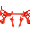 BMR 93-02 F-Body K-Member w/ SBC/BBC Motor Mounts and STD. Rack Mounts - Red