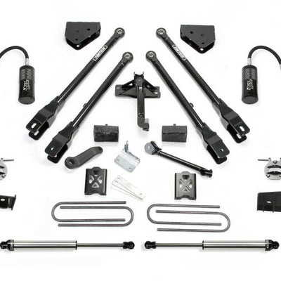 Fabtech 11-16 Ford F250/F350 4WD 4in 4Link Sys w/4.0 & 2.25