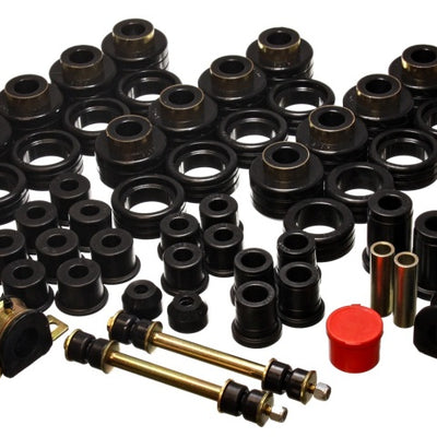 Energy Suspension 92-97 Chevy Suburban 4WD Black Hyper-flex Master Bushing Set