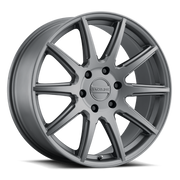Raceline 159G Spike 22x9.5in / 6x139.7 BP / 35mm Offset / 106.1mm Bore - Gunmetal Wheel