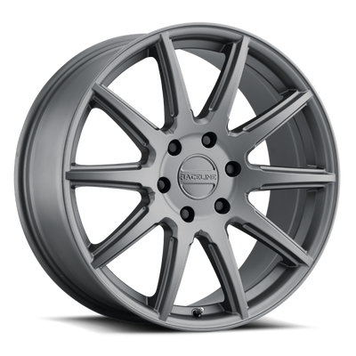 Raceline 159G Spike 22x9.5in / 6x139.7 BP / 35mm Offset / 106.1mm Bore - Gunmetal Wheel