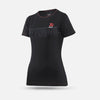 Akrapovic Womens Corpo T-Shirt Black - XS