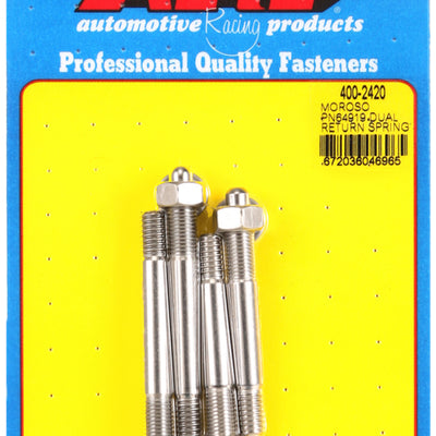 ARP Moroso 64919 Dual Return Spring w/ 1in Spacer Plate SS Carb Stud Kit
