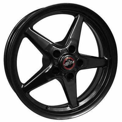 Race Star 92 Drag Star Bracket Racer 15x10 5x4.75BC 7.25BS Gloss Black Wheel