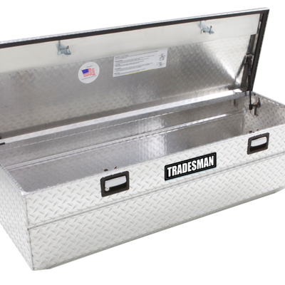 Tradesman Aluminum Flush Mount Truck Tool Box (56in.) - Brite