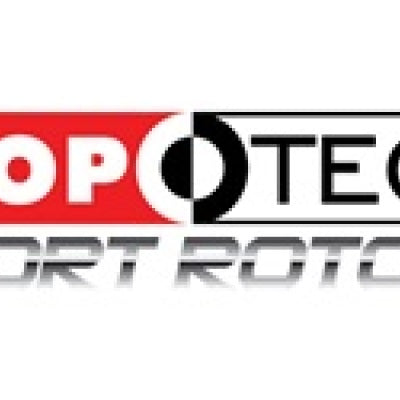 StopTech 14-17 Infiniti Q50 Sport Drilled Front Left Rotor
