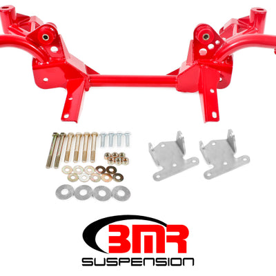 BMR 82-92 3rd Gen F-Body K-Member w/ SBC/BBC Motor Mounts and Pinto Rack Mounts - Red