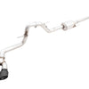 AWE 21+ Ford F150 Dual Side Exit Cat-Back Exhaust - 4.5in Diamond Black Tips *For Stock Y-Pipe Only