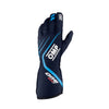 OMP One Evo X Gloves Navy Blue/Cyan - Size XL (Fia 8856-2018)