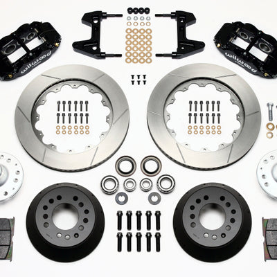 Wilwood Narrow Superlite 6R Front Hub Kit 14.00in 74-80 Pinto/Mustang II Disc Spindle only