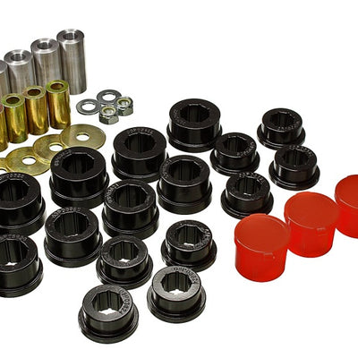 Energy Suspension 93-98 Toyota Supra Front Control Arm Bushing Set - Black