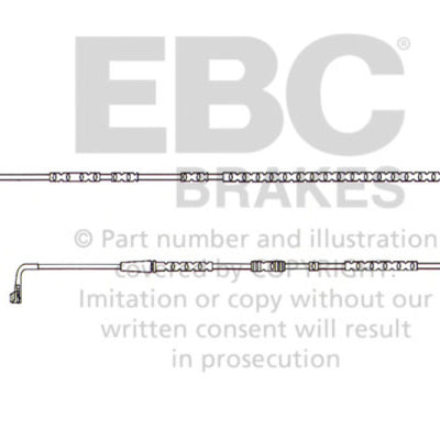 EBC 2009-2010 BMW Z4 3.0L (E89) Rear Wear Leads