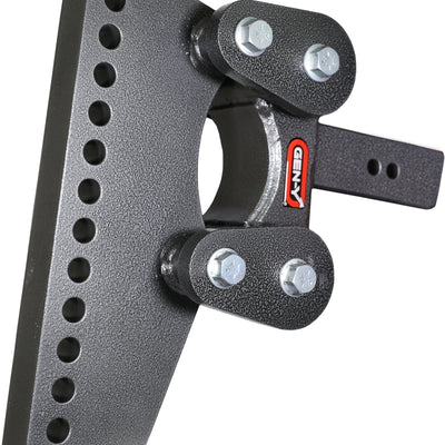 Gen-Y The Boss Torsion-Flex 2.5in Weight Distribution Shank 9.5in Drop 1.1K TW 10K Hitch