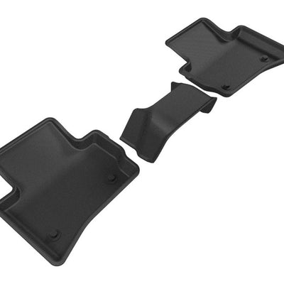 3D MAXpider 2017-2020 Jaguar/Land Rover F-Pace/Range Rover Velar Kagu 2nd Row Floormats - Black