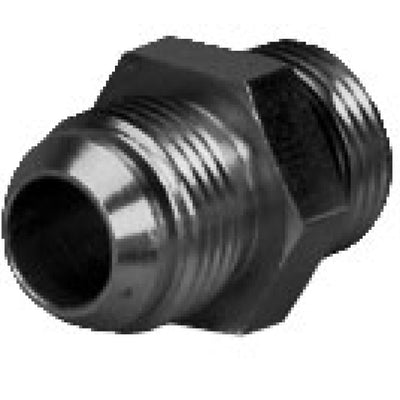 Moroso Dry Sump Tank/Pump Scavenge Manifold Fitting -12An to -12An w/O-Ring - Aluminum - Single