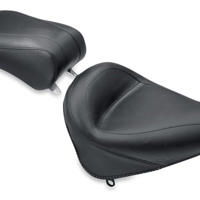 Mustang 84-06 Harley Standard Rear Tire Standard Touring Solo Seat - Black