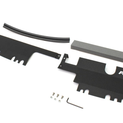 PERRIN 15-21 Subaru WRX/STI Radiator Shroud (With OEM Intake Scoop) - Black