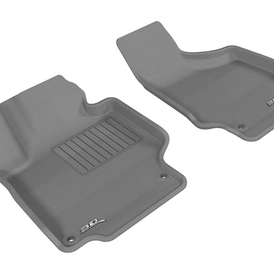 3D MAXpider 2008-2015 Audi TT/TTS Kagu 1st Row Floormat - Gray