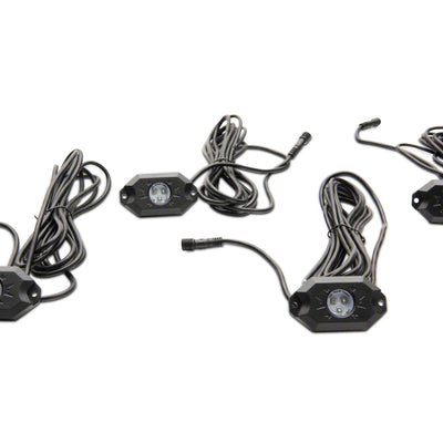 Raxiom Axial MultiColor Underbody Rock Light Kit w/ BTH Remote Universal (Some Adaptation Required)