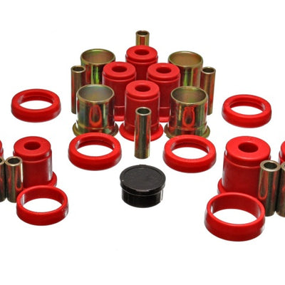 Energy Suspension 72-79 Ford Fairlane/GranTorino/Torino/Elite Red Rear End Control Arm Bushing Set