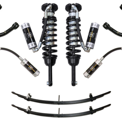 ICON 05-15 Toyota Tacoma 0-3.5in/2016+ Toyota Tacoma 0-2.75in Stg 5 Suspension System w/Tubular Uca