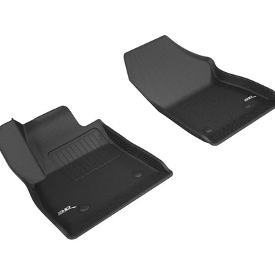 3D MAXpider 2016-2019 Chevrolet Cruze Kagu 1st Row Floormat - Black