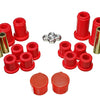 Energy Suspension 07-13 Chevrolet Silverado1500 4WD Front Control Arm Bushing Set - Red