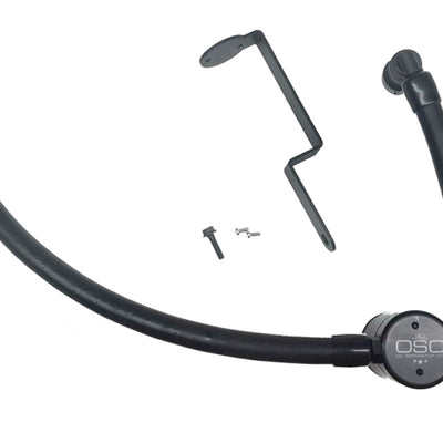 J&L 17-19 Ford Fusion Sport 2.7L Passenger Side Oil Separator 3.0 - Black Anodized